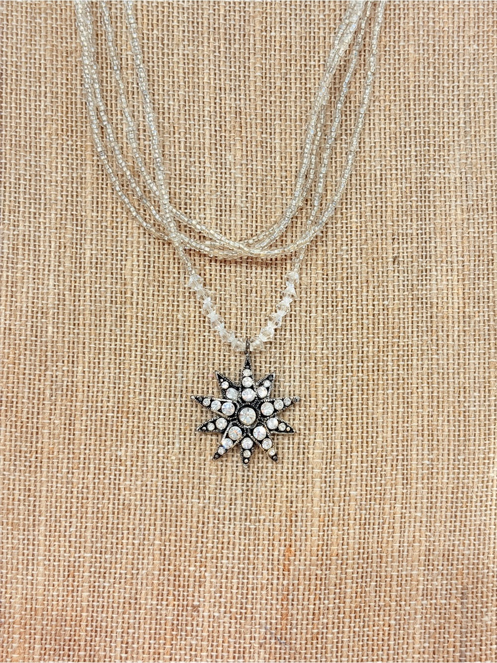1928 brand multi strand starburst necklace